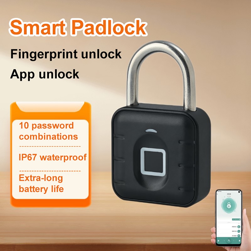 Door Lock Smart Keypad - Tuya Smart Biometrische Vingerafdruk Deurslot Elektronisch