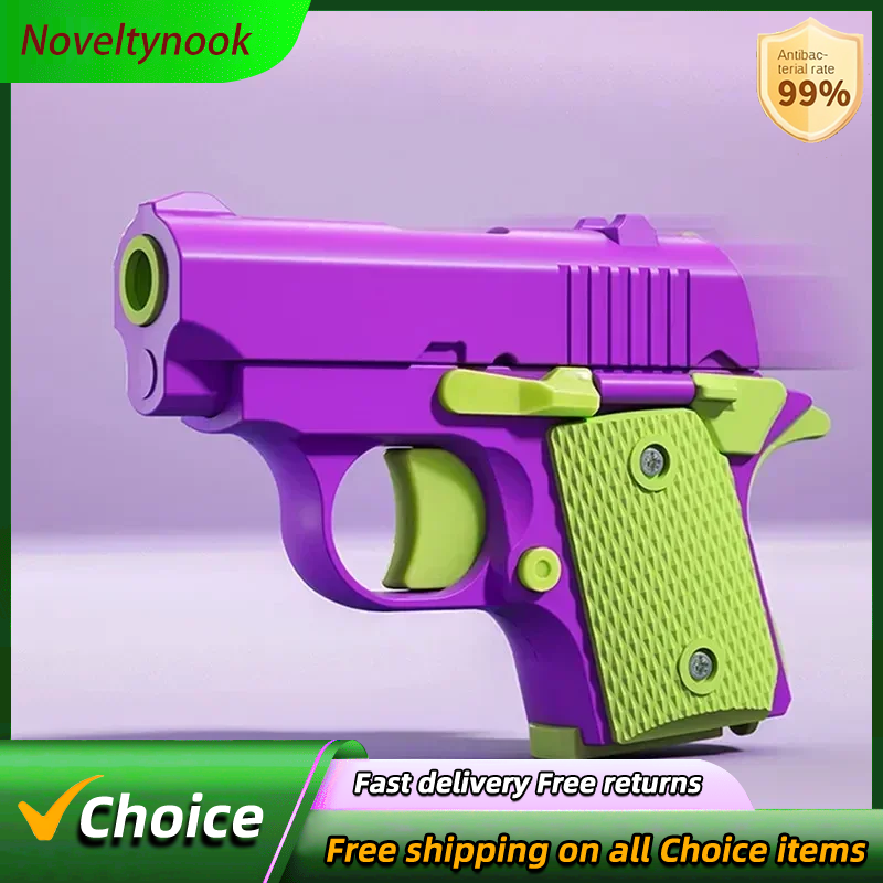 Home Security Gun - Ungh 3d Zwaartekracht Pistool Rechte Sprong