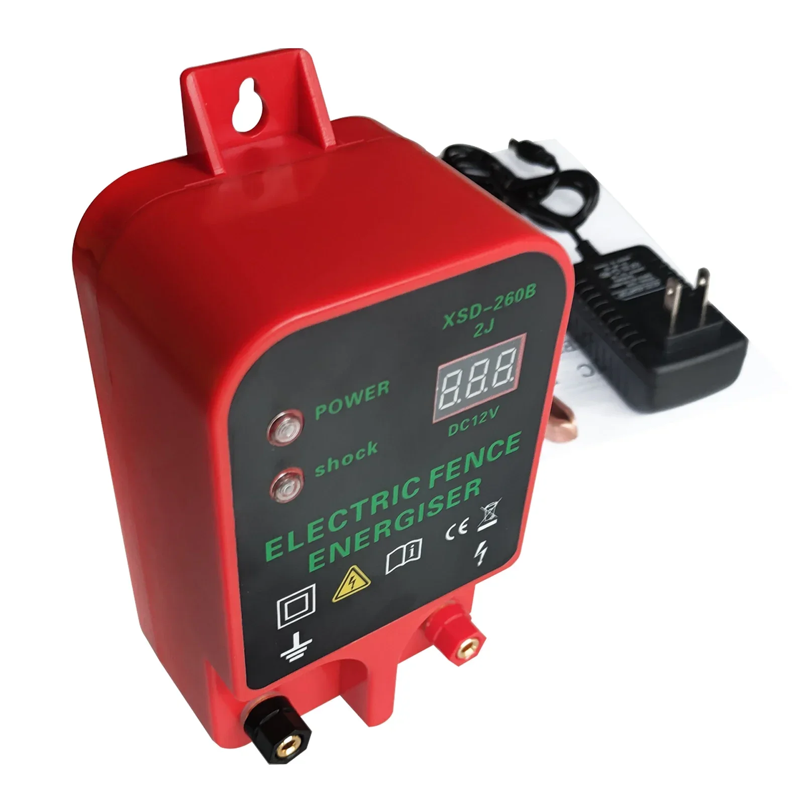 Home Security Electric Fence - 10 km Boerderij Elektrische Gevogelte Apparatuur