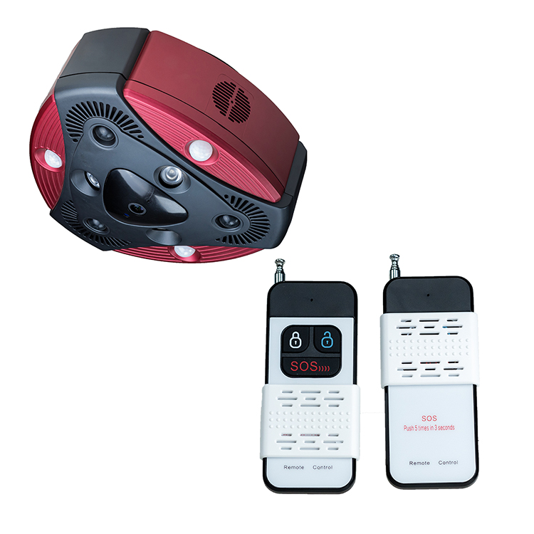 Home Security Fog System - 3 PIR Bewegingssensor Beveiligingsmistalarm met draadloze