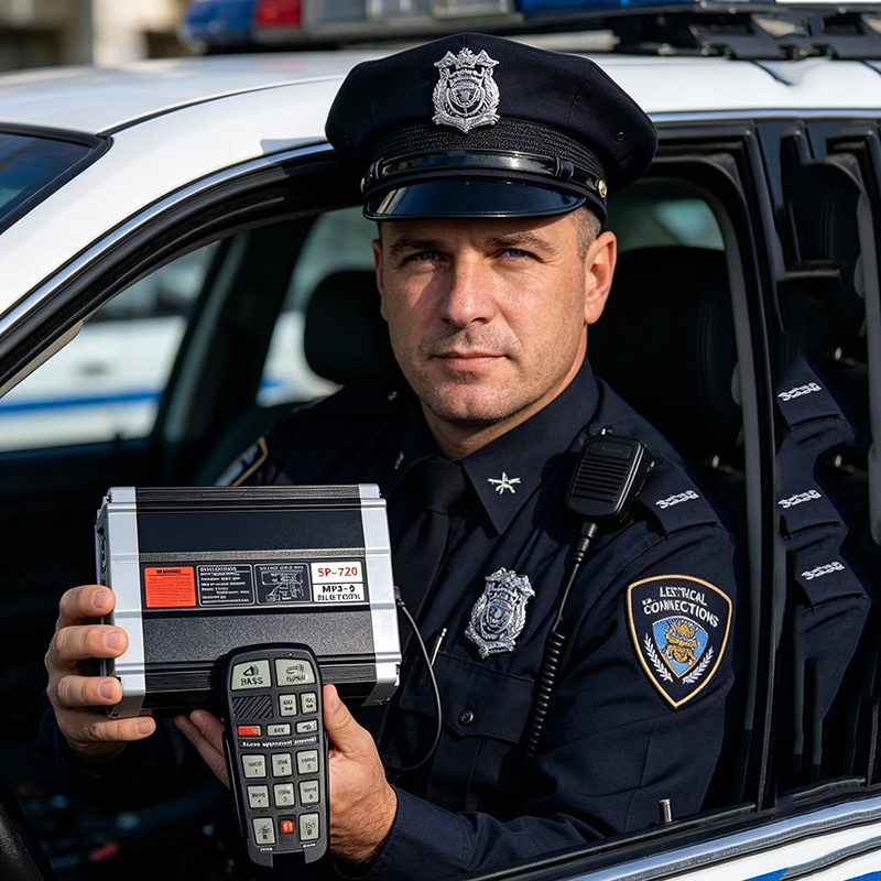 Home Security Police - DC 12V 200W300W Auto Waarschuwingsalarm Met