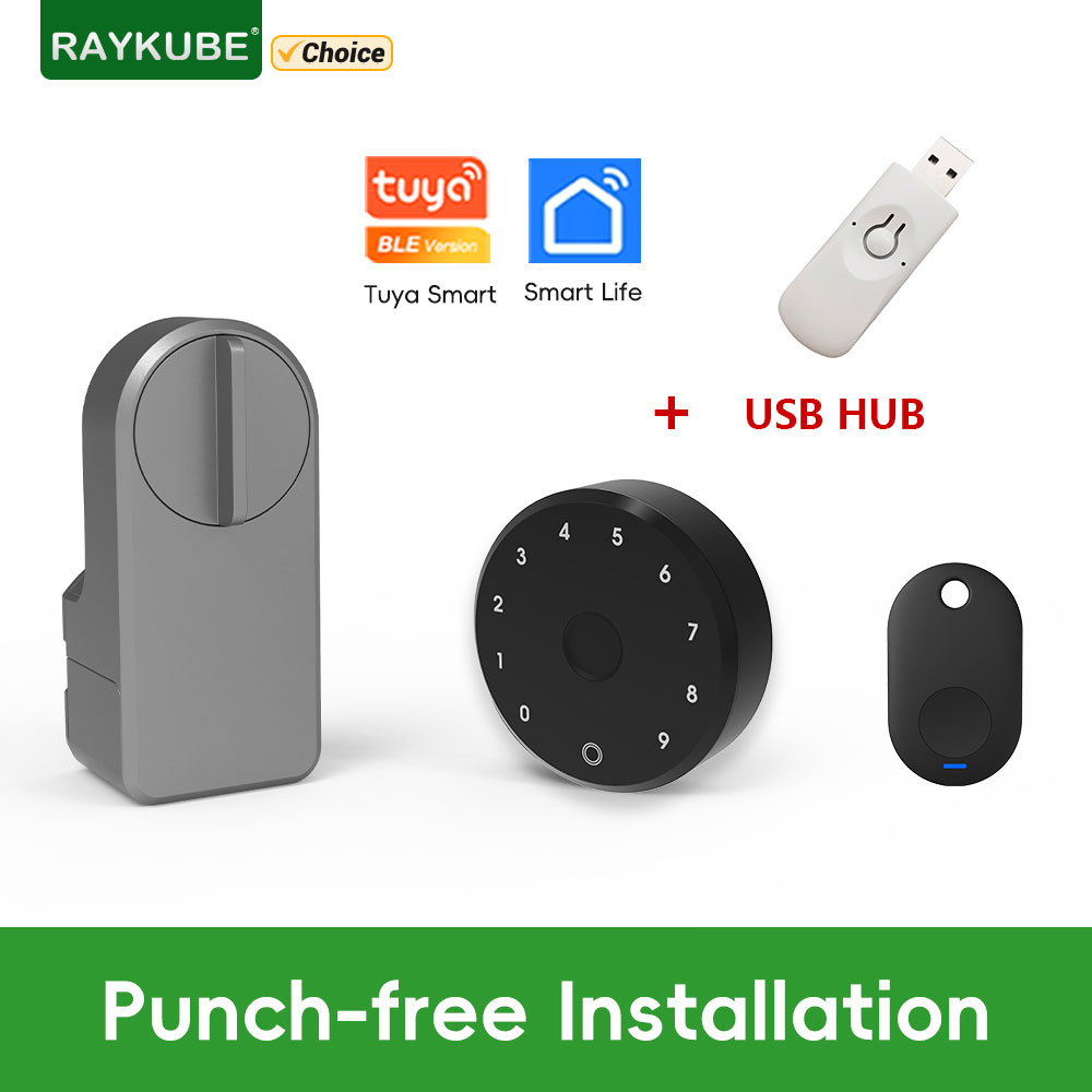 RAYKUBE A1 Pro Tuya BEL Smart  - Door Lock Smart Keypad recensie en prijs