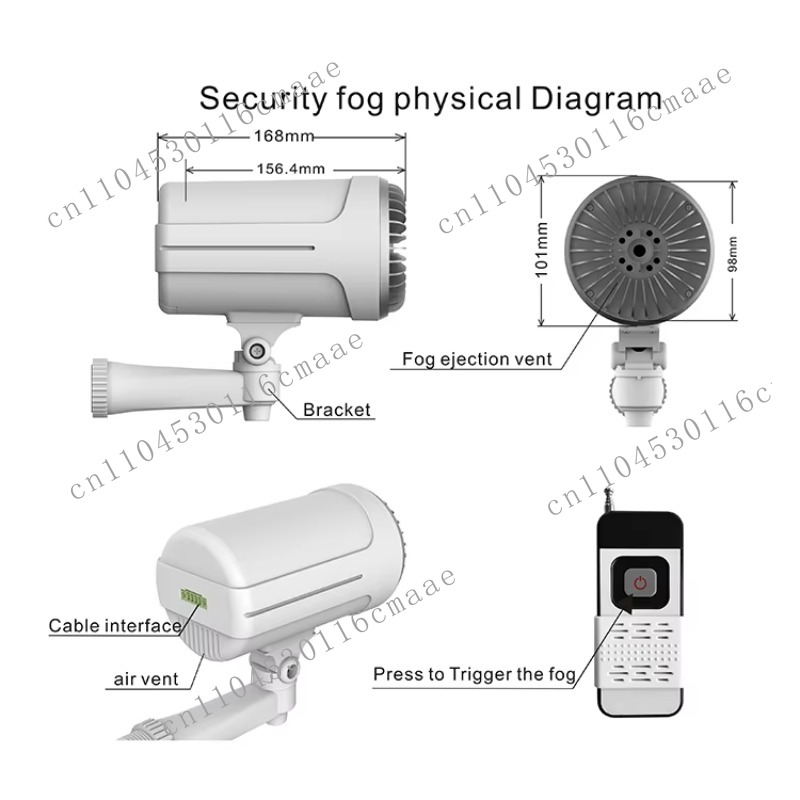 Bank anti-inbraakbeveiliging m - Home Security Fog System recensie en prijs