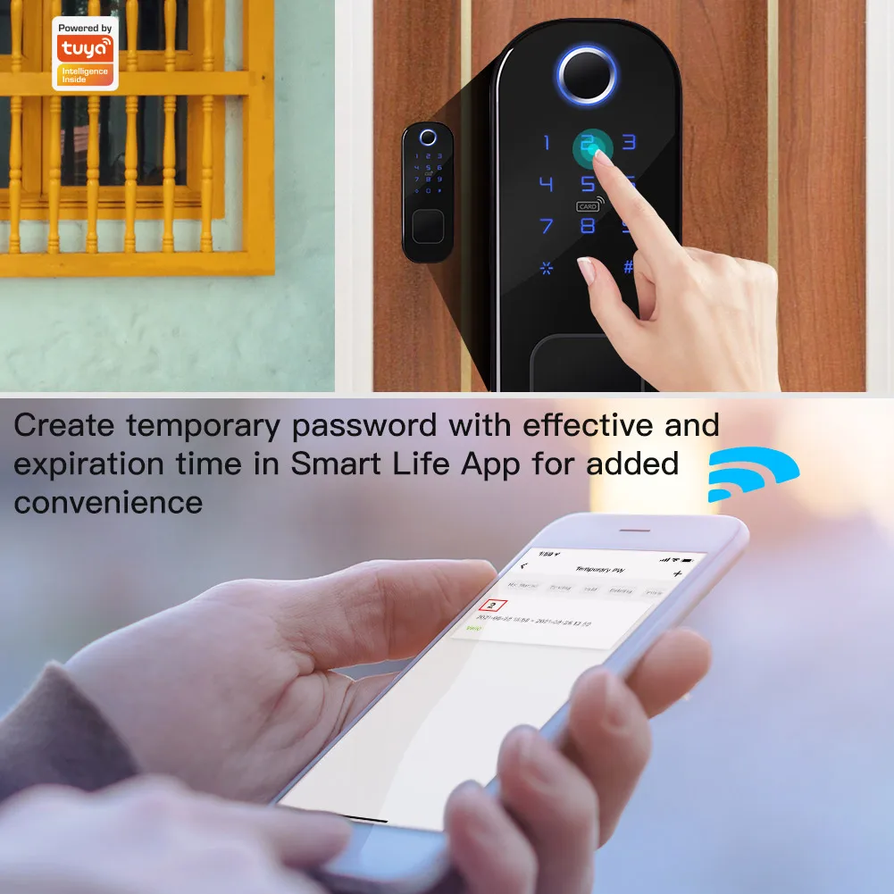 MOES WiFi Tuya Smart Lock Deur - Home Security Installation recensie en prijs