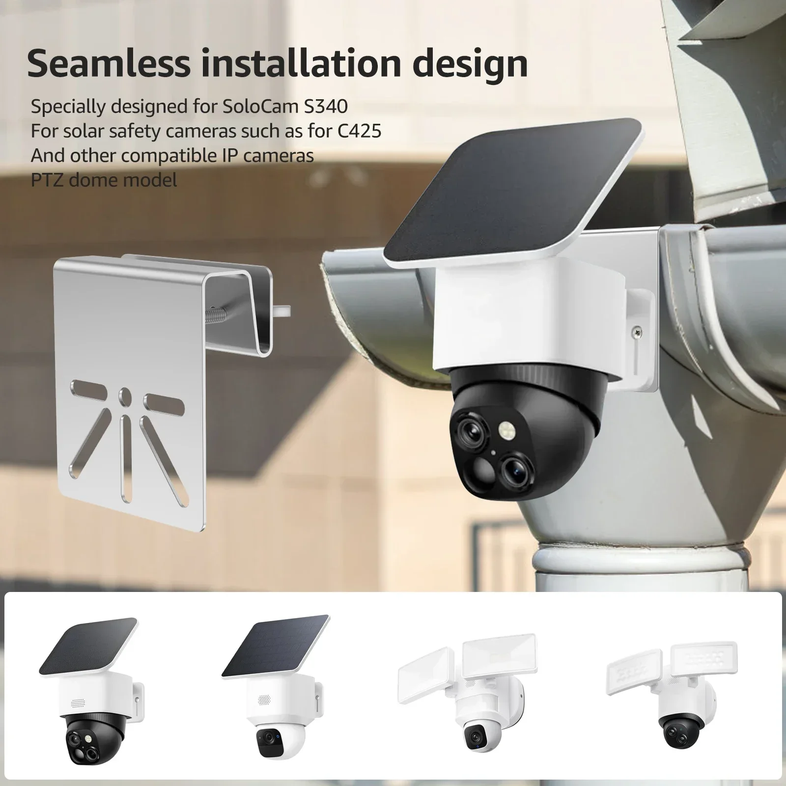 2 Stuks Wall Mount Gutter Brac - Home Security Eufy recensie en prijs