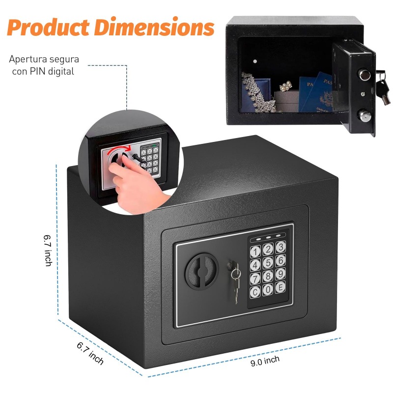 Digitale elektronische kluis m - Home Security Installation recensie en prijs