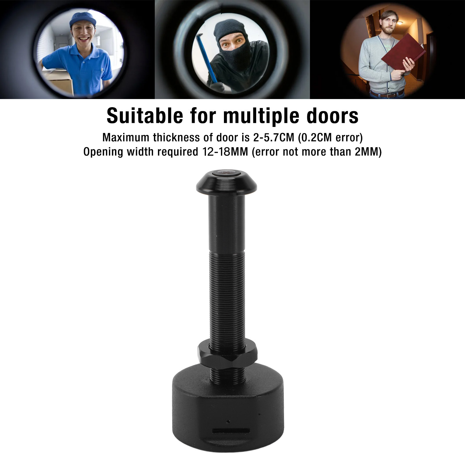 1080P Smart Door Kijkgaatje Ca - Home Security Doorbell Camera recensie en prijs