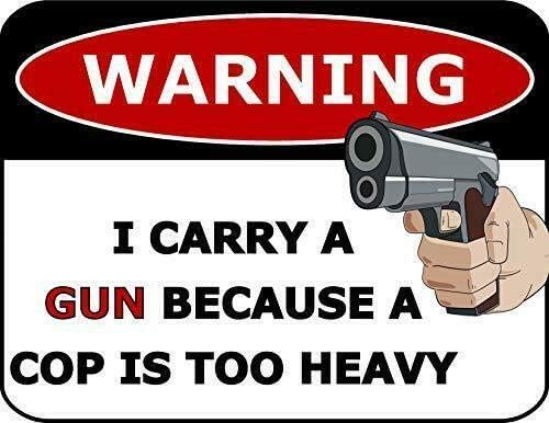 Metal aluminium plaquette bord - Home Security Gun recensie en prijs