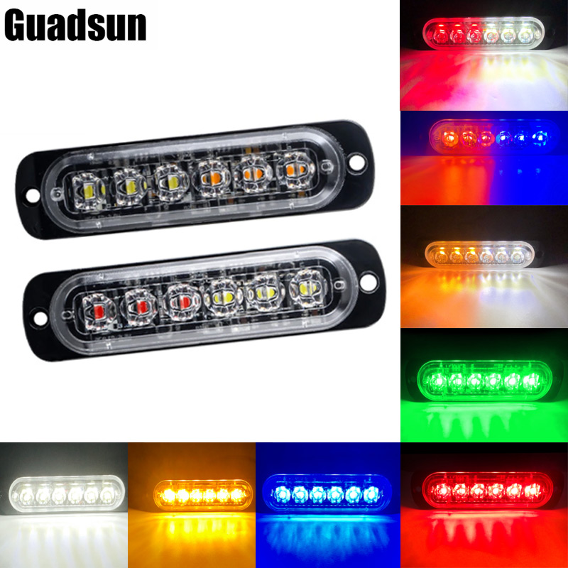 1X6 Led Auto Strobe Waarschuwi - Home Security Police recensie en prijs