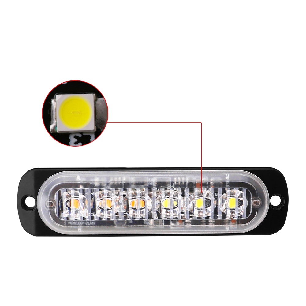 6 LED Strobe Licht Knipperende - Home Security Police recensie en prijs