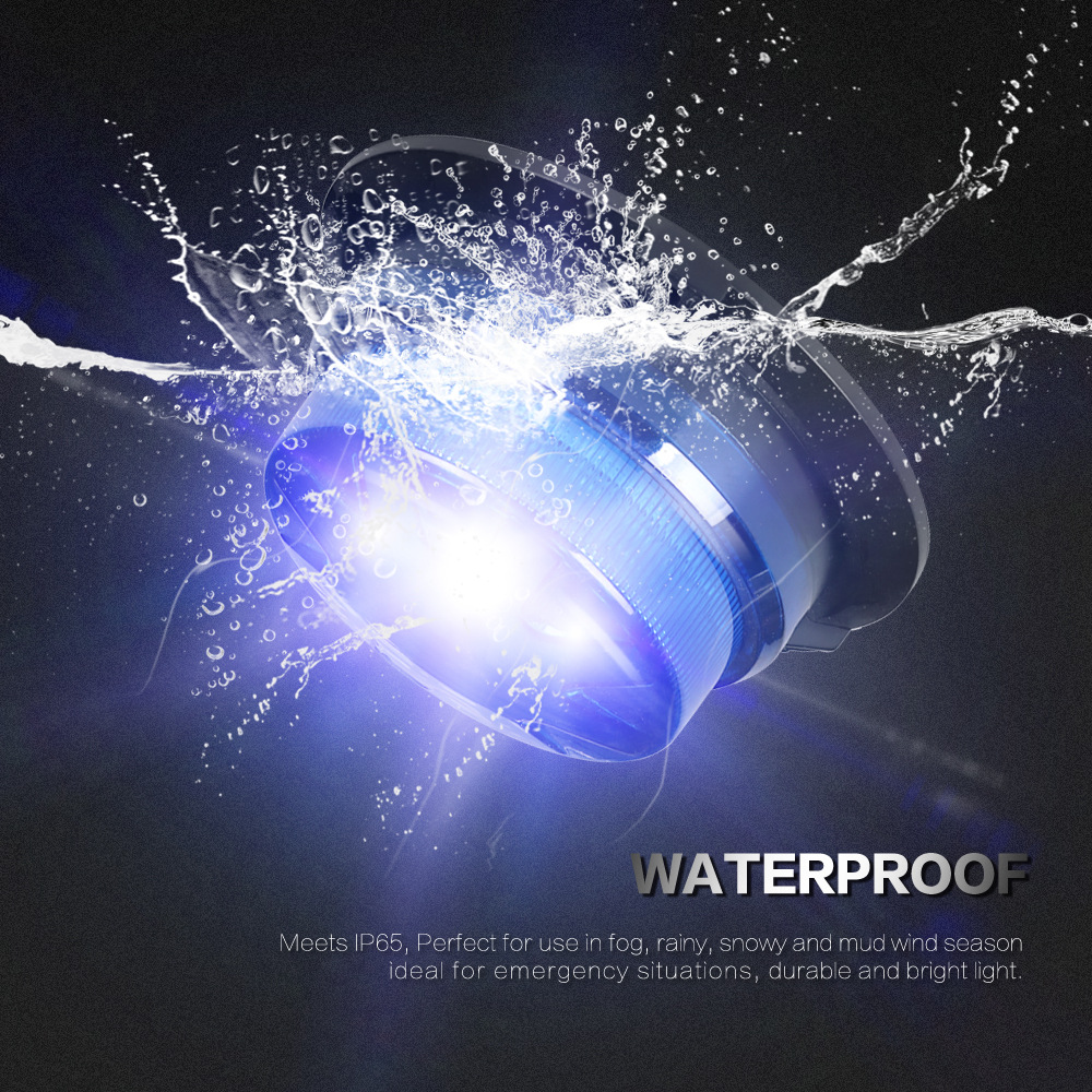 Magnetische Basis LED Blauw No - Home Security Police recensie en prijs