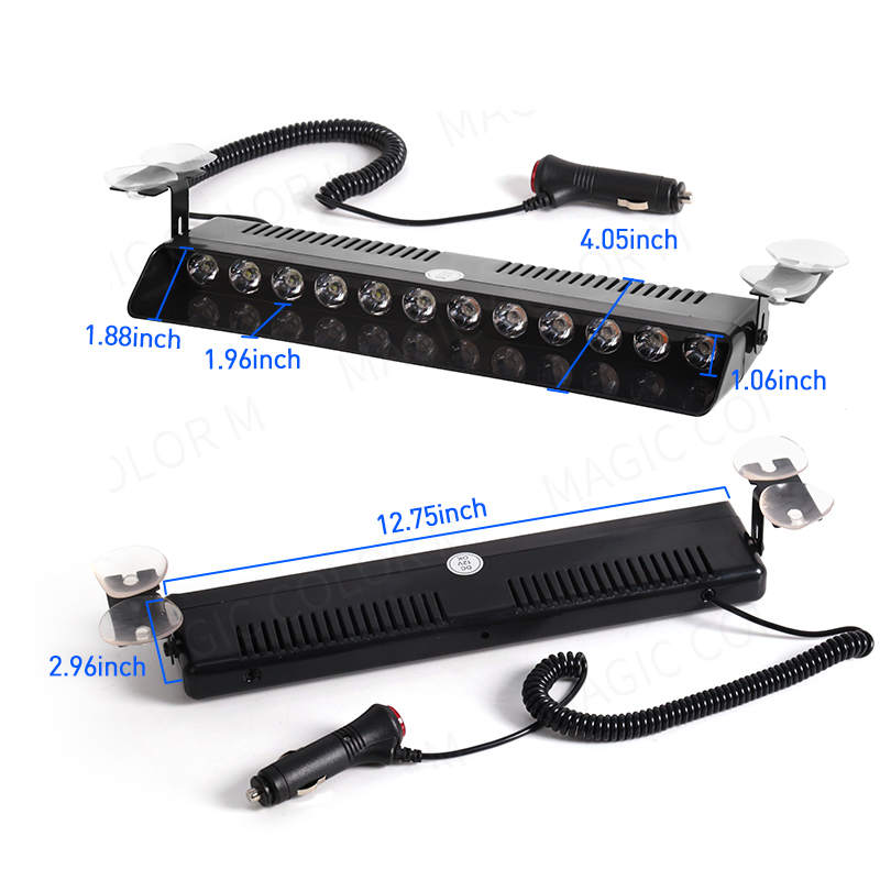 12 LED Auto Stroboscoop Flash  - Home Security Police recensie en prijs