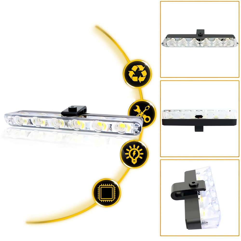 1 Set 8*6 Led Licht Voor Auto  - Home Security Police recensie en prijs