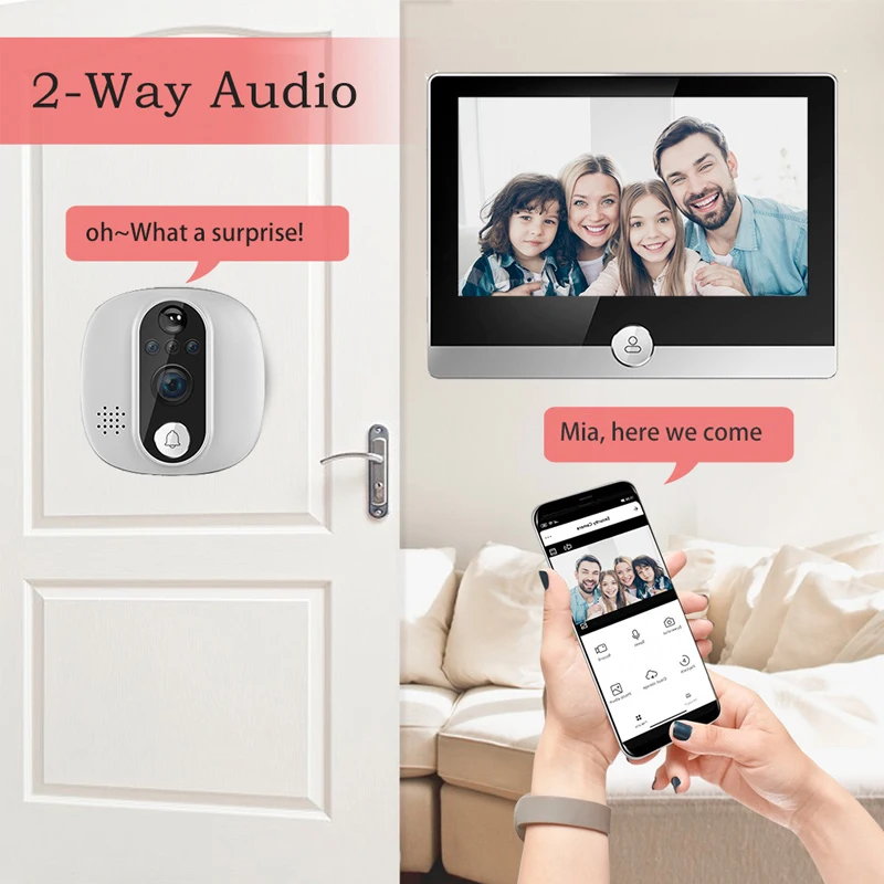 Tuya Video Deurbel 1080P WiFi  - Home Security Doorbell Camera recensie en prijs