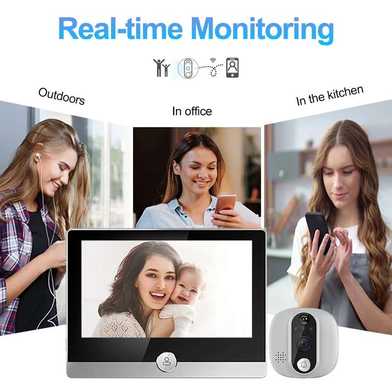 Tuya Video Deurbel 1080P WiFi  - Home Security Doorbell Camera recensie en prijs
