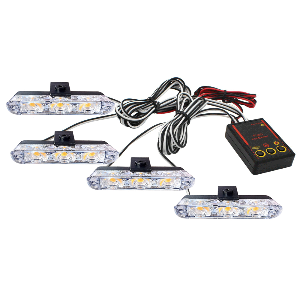 12V Auto Grille Stroboscooplic - Home Security Police recensie en prijs