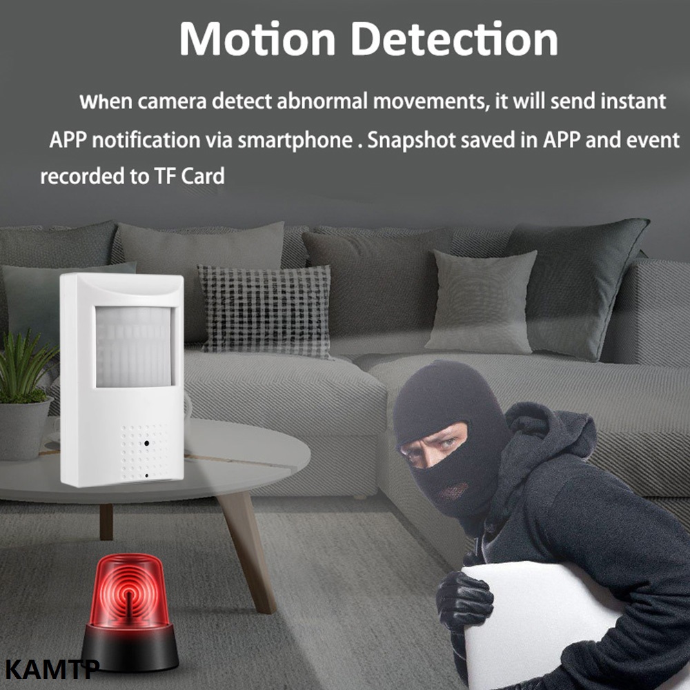 Camhi Mini WiFi Camera PIR Vor - Home Security Hidden Cameras recensie en prijs
