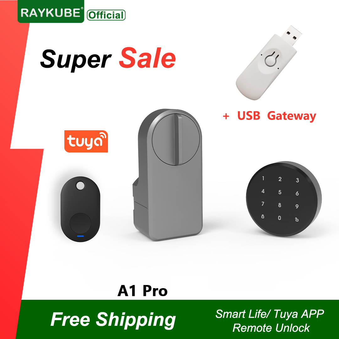 RAYKUBE A1 Pro Tuya BEL Smart  - Door Lock Smart Keypad recensie en prijs