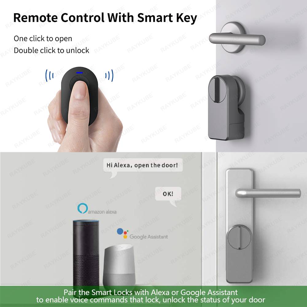 RAYKUBE A1 Pro Tuya BEL Smart  - Door Lock Smart Keypad recensie en prijs