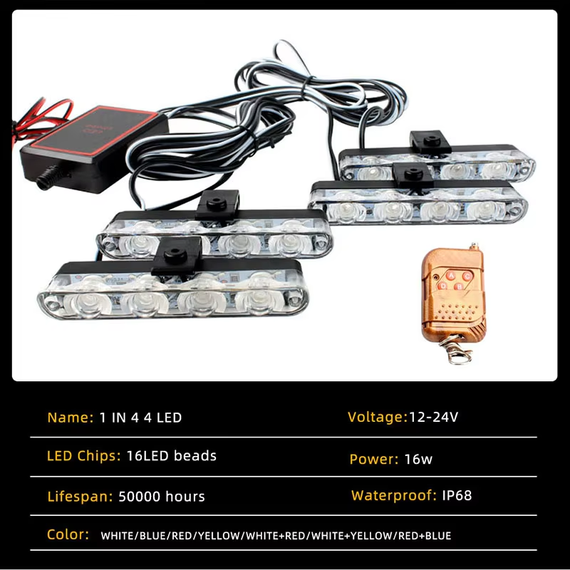 Auto grille strobe politielich - Home Security Police recensie en prijs