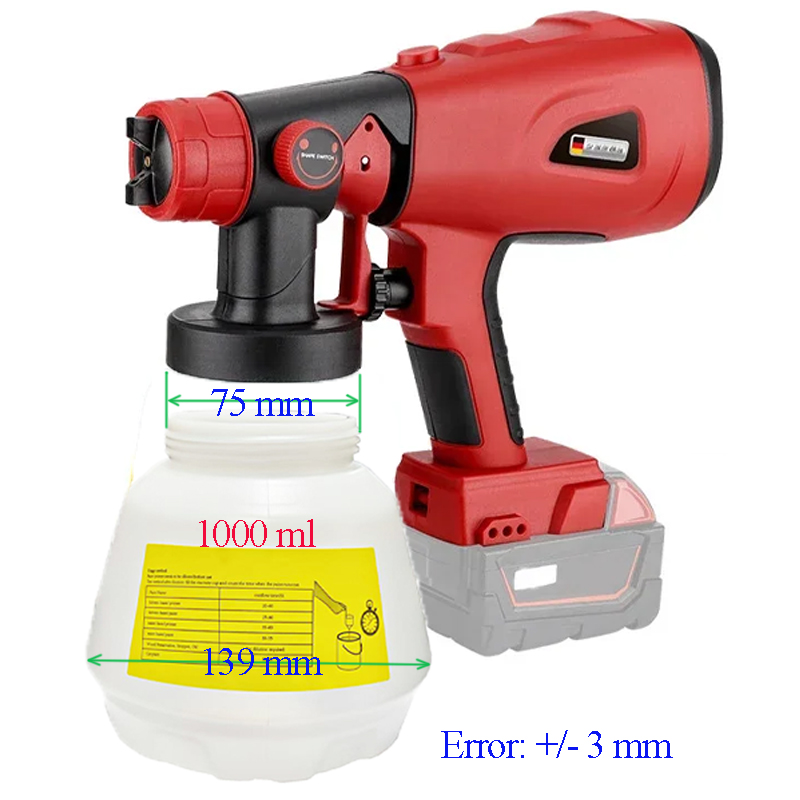 1000 ml elektrisch draadloos s - Home Security Gun recensie en prijs