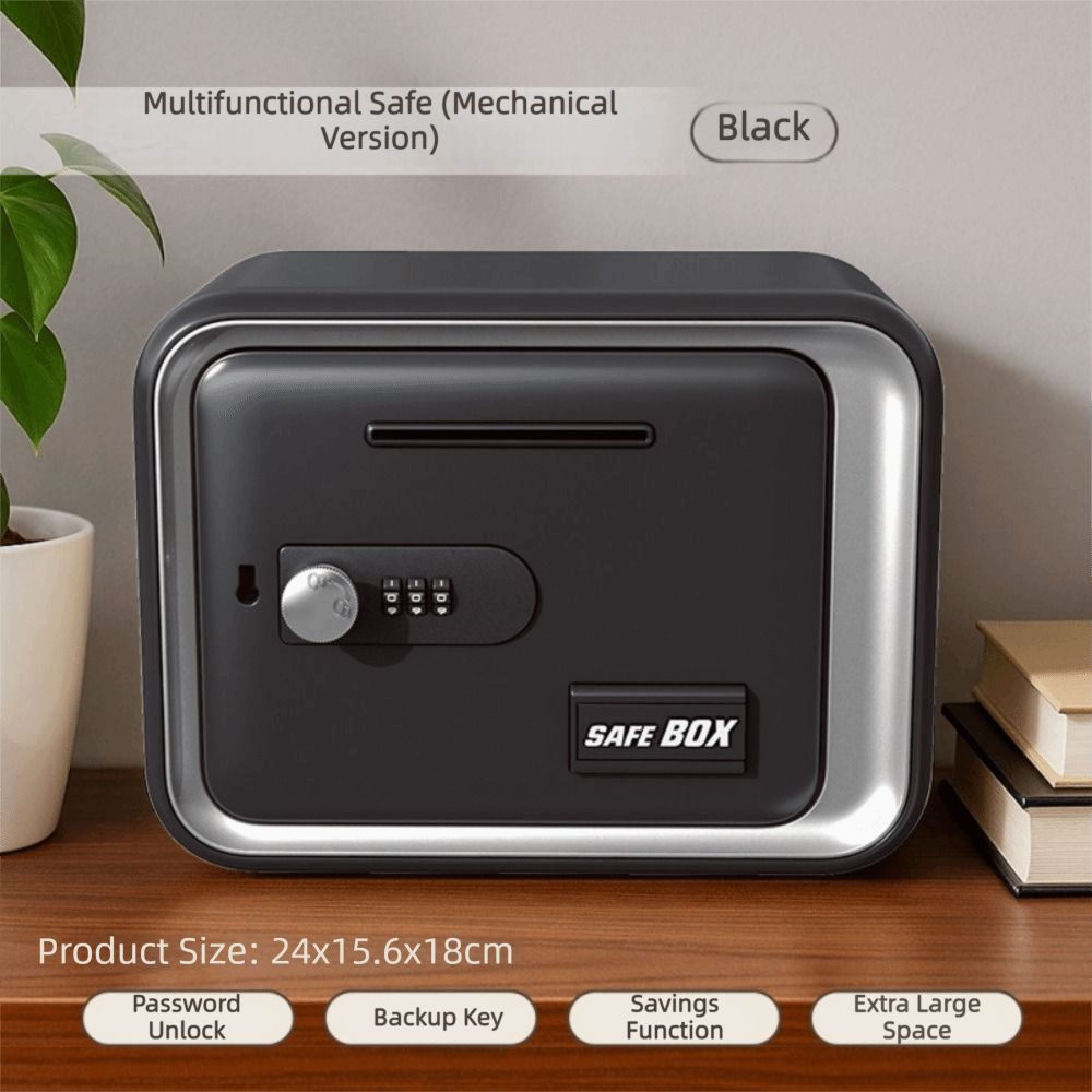 Spaarpot met wachtwoordvergren - Home Security Gun recensie en prijs