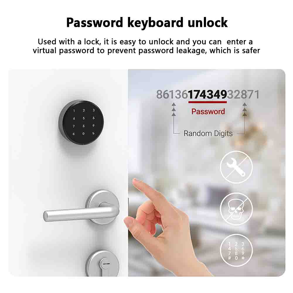CDOK A1Pro Tuya Bluetooth smar - Door Lock Smart Keypad recensie en prijs