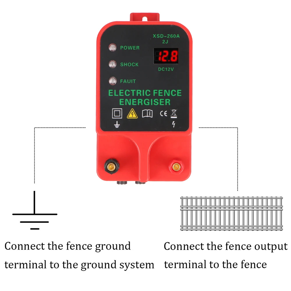 10 km elektrische afrastering  - Home Security Electric Fence recensie en prijs