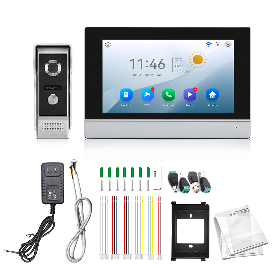 7Inch IPS Scherm 2MP Tuya Afst - Home Security Doorbell Camera recensie en prijs