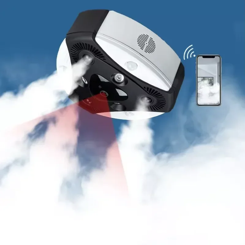 Draadloos winkel- en thuisalar - Home Security Fog System recensie en prijs