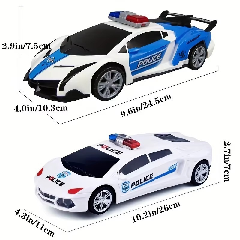 360 °   Roterend politieauto-s - Home Security Police recensie en prijs