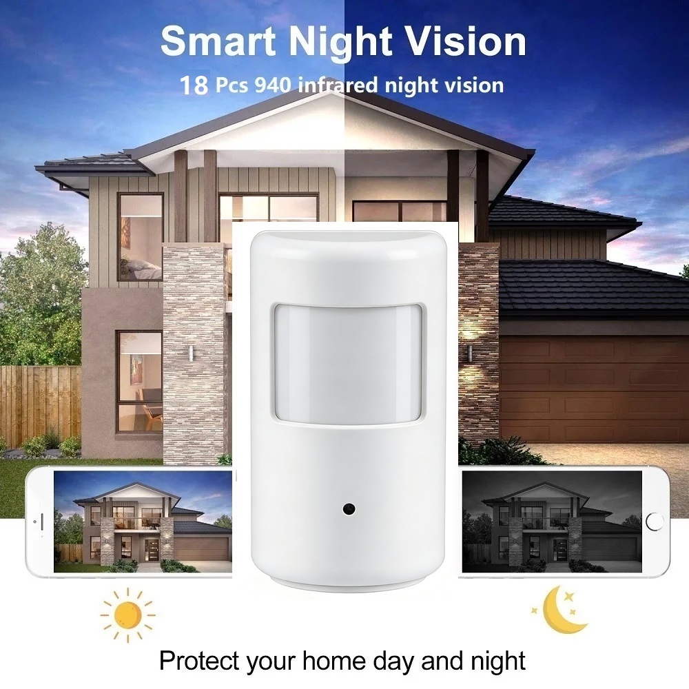 Tuya Smart Mini PIR-stijl WiFi - Home Security Hidden Cameras recensie en prijs