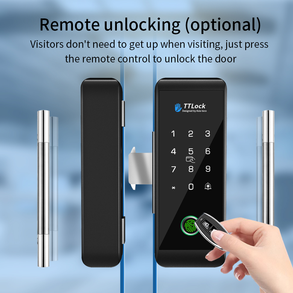 TTLOCK Smart Glass lock Vinger - Door Lock Smart Keypad recensie en prijs