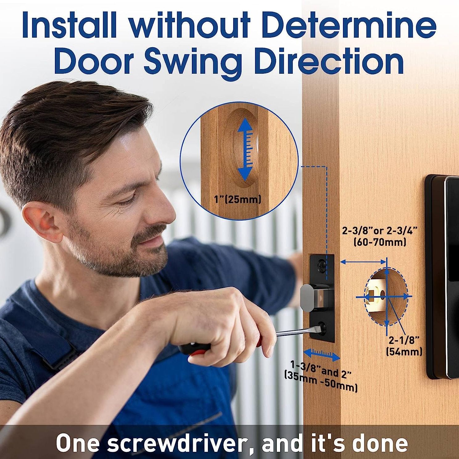Smart Lock met wachtwoord, sle - Door Lock Smart Keypad recensie en prijs